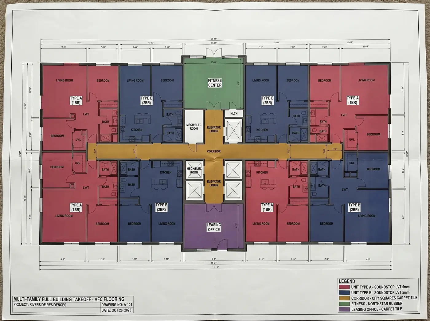 Multi-Family Full Building Takeoff